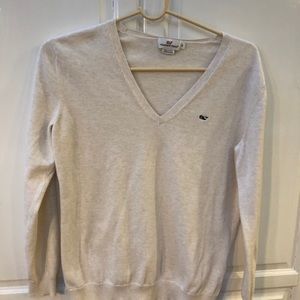 Vineyard Vines cream colored cotton sweater
